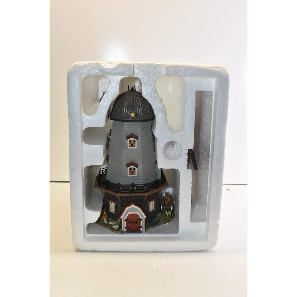 Department 56 Dickens Christmas Village Bidwell Windmill #56 58489 ~ Needs Cord‎
